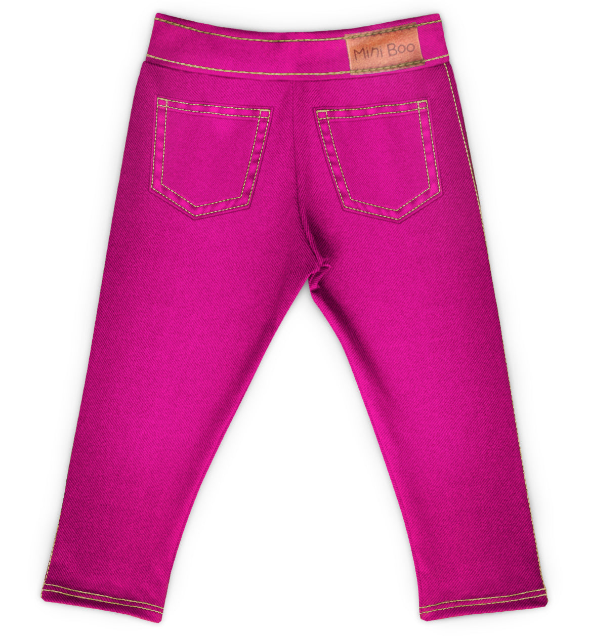 Deep Pink Jeggings, Little Girls