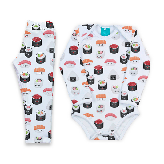 Conjunto térmico Body - Pijaminha Sushi