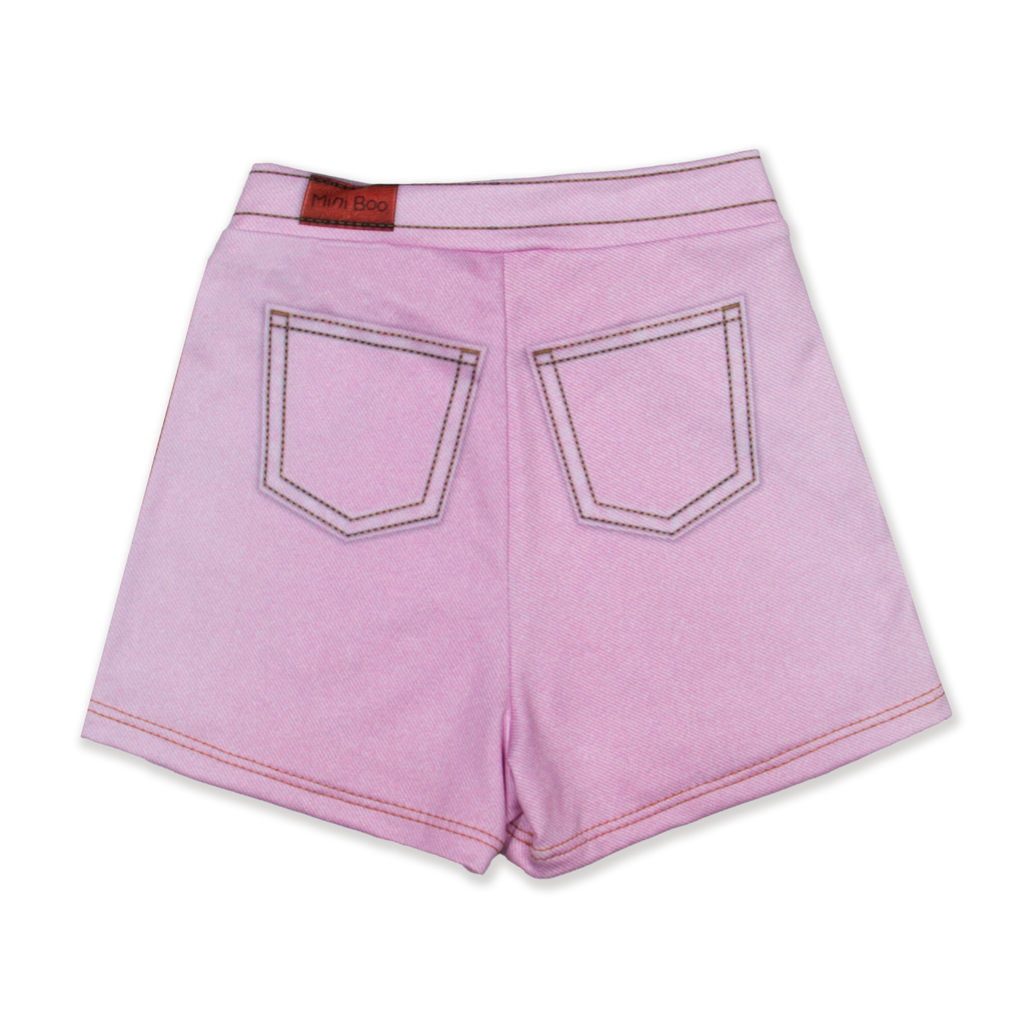 Shorts Fake Jeans Rosa