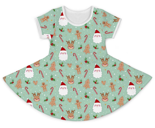 Vestido Natal Verde